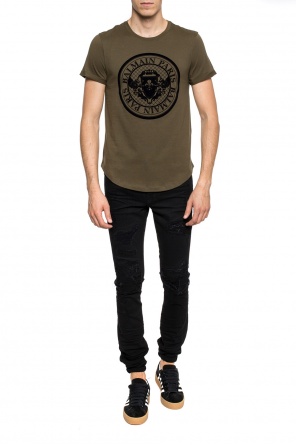 T-shirt with bulgy branding, zdjęcie 2 T-shirt with bulgy branding od Balmain